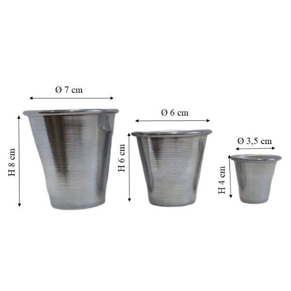 Stampo in Alluminio 99,5% Forma Babà.