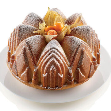 Stampo in silicone per torta Cathedral dimensioni 250mm x 280mm x h100mm, Ø220mm