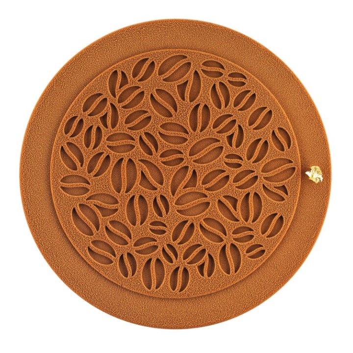 Coffee Decor -Stampo in Silicone ø145 x 1,70H MM