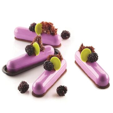 Stampo professionale in silicone delle Fingers da 8 cavità da 130mm x 27mm x h27mm