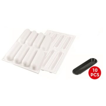 Stampo professionale in silicone delle Fingers da 8 cavità da 130mm x 27mm x h27mm