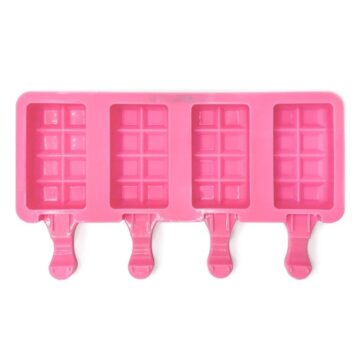 Stampo in Silicone per gelato tavoletta di cioccolato con 4 cavità
