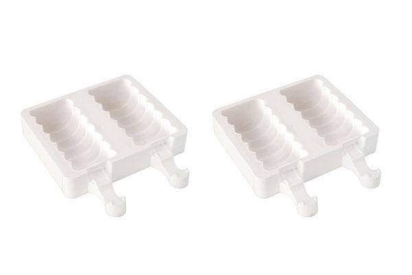 Set 2 stampo gelato Tango della Silikomart Dimensioni 92x45h 27,5mm