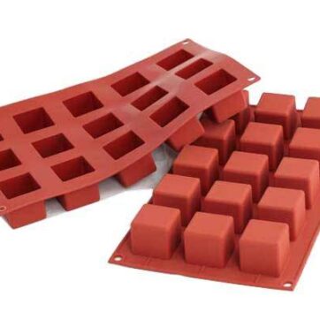 Stampo per dolci in silicone Cubi Dimensione: 35 X35 H 35  15pz