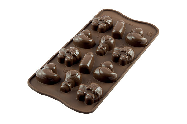 Stampo In Silicone Per Cioccolatini Choco Baby - Cake Love