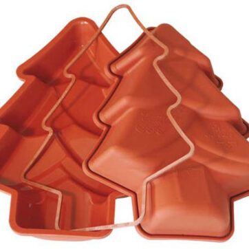 Stampo in silicone sagoma pino 280 x 200 h 40mm