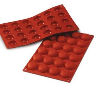 Stampo per dolci in silicone Pomponette ø34 H 16 MM 24pz