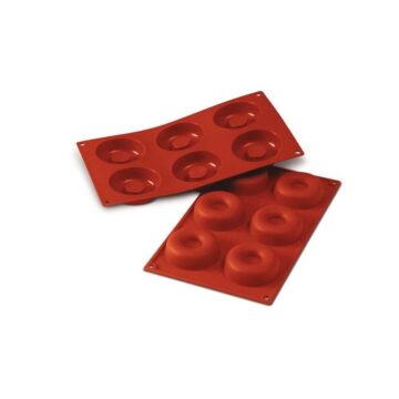 Stampo in silicone savarin big Dimensioni: Ø72  H 23 MM 6 pz