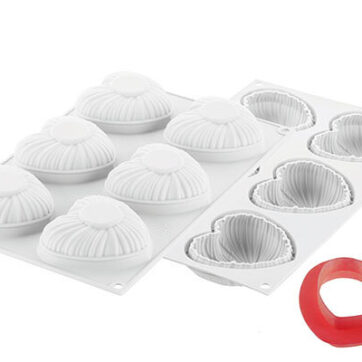 Stampo in silicone lovely Misure 82 x 77 h 31 mm 6pz