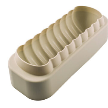 Stampo in silicone per torta Meringa con bordi smussati dimensioni 250x90 h 75 mm Volume: 1100 ml;