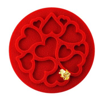 Mini Love Decor -Stampo in Silicone Set 6 TD05 ø60 H 2 MM