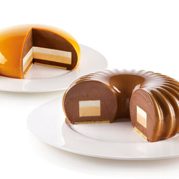 Stampo in silicone per torta Multi-Inserto Round con effetto tridimensionale dimensione 210mm x 246mm x h25mm, Ø176mm