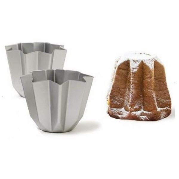 Stampo Pandoro in alluminio professionale. disponibile in diverse dimensioni