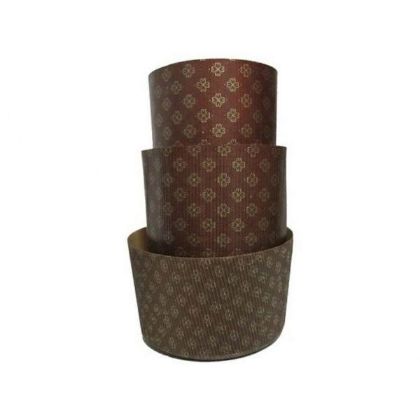 Stampo Alto in Carta per Panettoni in carta rigida e disponibile in tre grandezze: 500gr, 750gr, 1kg