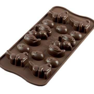 Stampo per cioccolatini in silicone Easter Dimensioni: 30 x 43 h 16 mm Volume: 88 ml