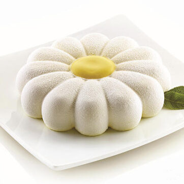 Stampo in silicone per torta Primavera con bordi smussati dimensioni Ø 220 h 50 mm Volume: 1500 ml;