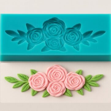 Tappetino In Silicone Rose Composizione 4