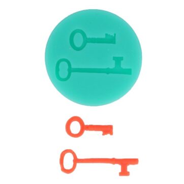 Stampo In Silicone Chiavi di 2 dimensioni