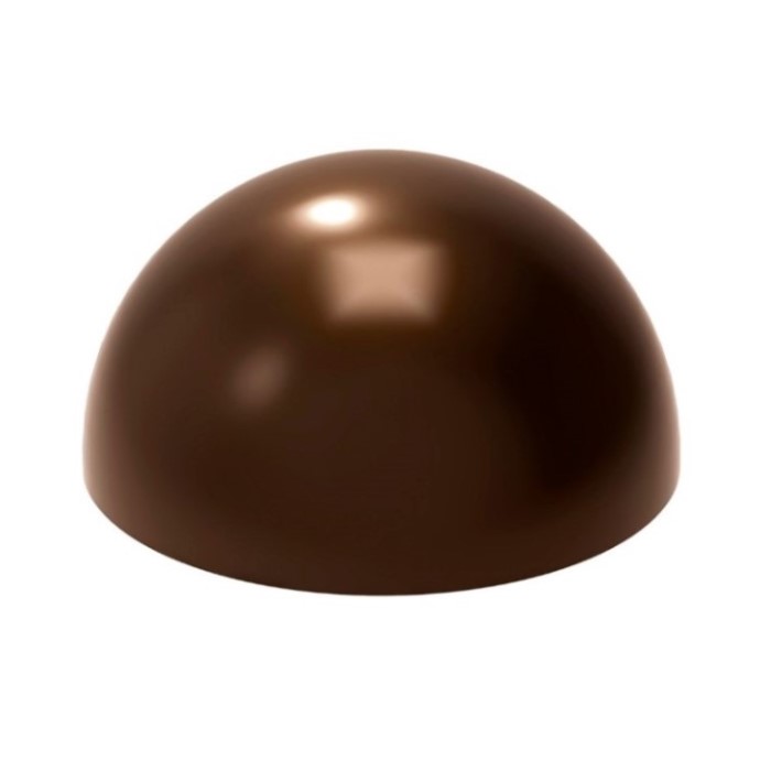 Stampo in plastica termoformata per semisfera da diametro da 13cm