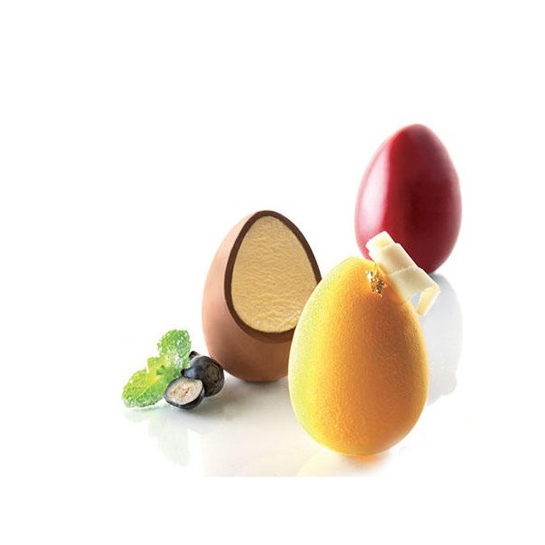 Stampo in silicone per uovo di Pasqua 8x10 cm
