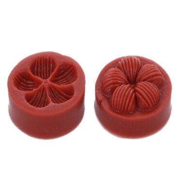 Stampo Venatore in silicone fiore fronte-retro