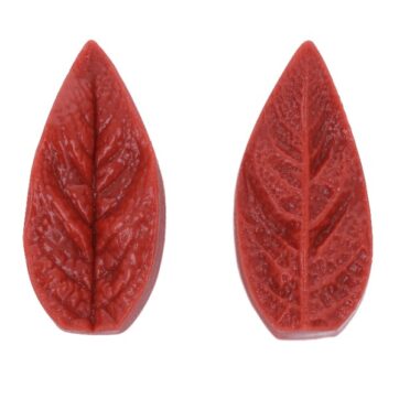 Stampo Venatore in silicone Foglia Giglio fronte-retro