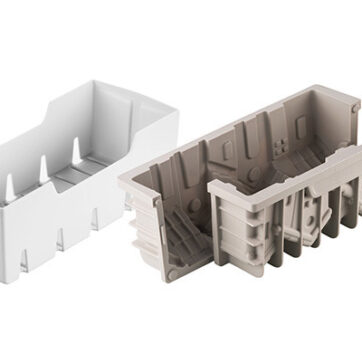 Stampo Winter Village Silikomart 2 Stampo in silicone per torta Winter Village con bordi smussati dimensioni 218mm x 88mm x h80mm Volume: 1200 ml;