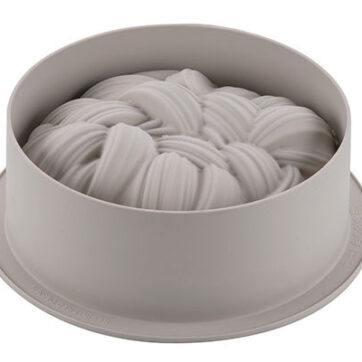 Stampo in silicone per torta Wooly con bordi smussati dimensioni Ø 190 h 72 mm Volume: 1300 ml;