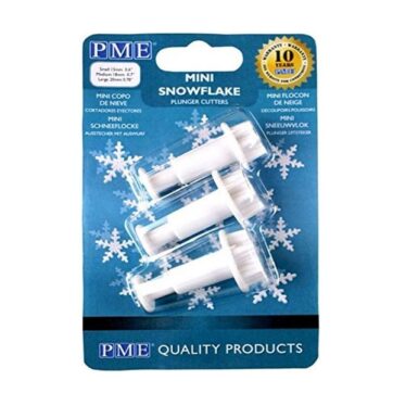 Tagliapasta Espulsione set 3 pz Fiocchi di neve