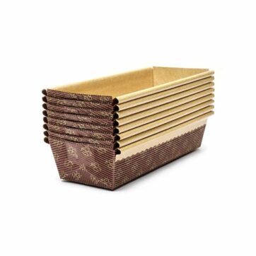 Stampo in carta per plum cake in carta forno resistente disponibili in diverse misure