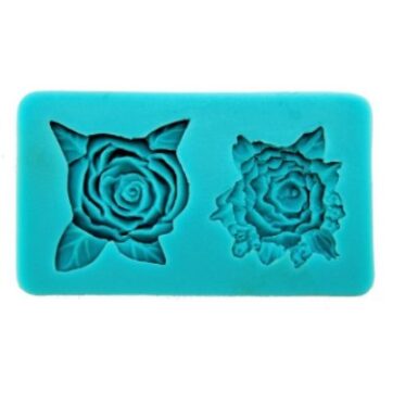 Stampo in silicone con 2 rose eleganti