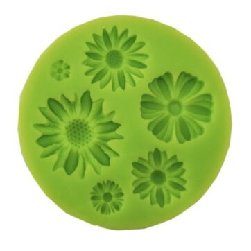 Stampo in Silicone 6 forme di fiori primaverili