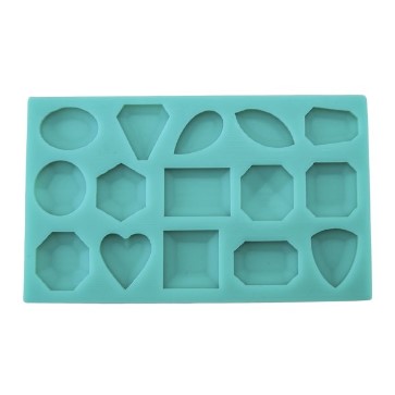 Stampo in silicone per realizzare gemme con 15 cavità