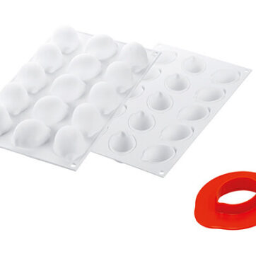 Stampo in Silicone di Limoni 30 Dimensioni: 55X38 H 27mm 15pz