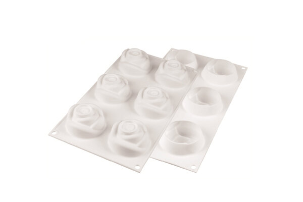 Stampo in Silicone Rosa da 7x5,5 cm