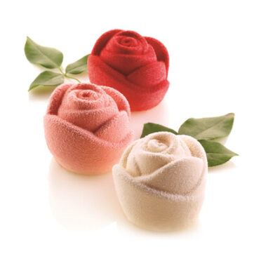 Stampo in Silicone Rosa da 7x5,5 cm