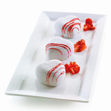 Stampo per dolci Cuoricino-Stampo In Silicone 63X65 H 39 MM