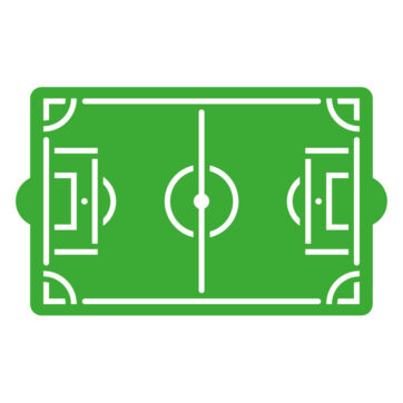 Stencil Decorativo Campo Da Calcio