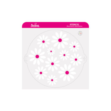 Stencil Decorativo Margherite - Fiori