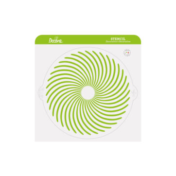 Stencil Decorativo Spirale Decora