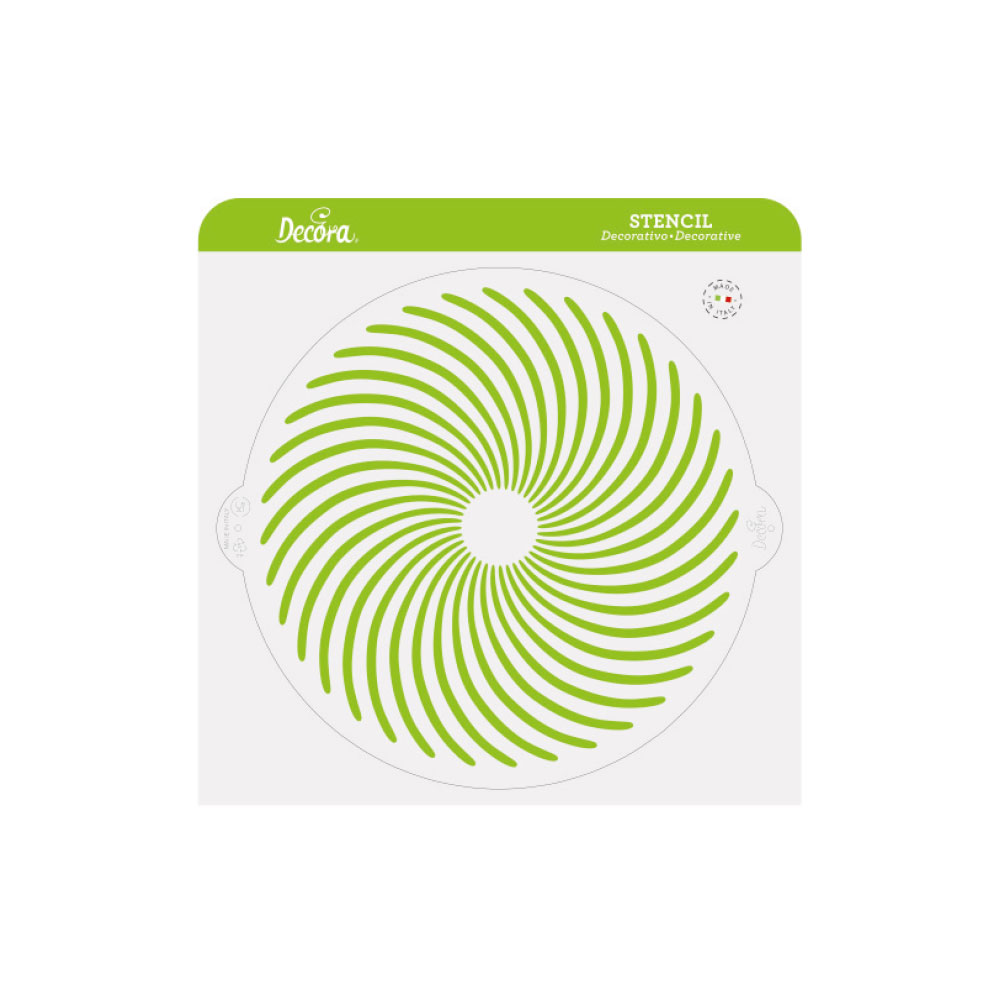 Stencil Decorativo Spirale Decora