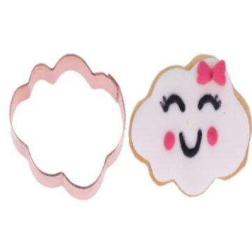 Tagliapasta In Acciaio Nuvoletta Dimensioni:ย ย 5 x 3,5 cm, spessoreย 1,5 cm