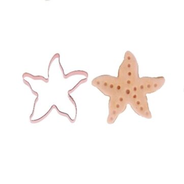 Tagliapasta in acciaio stella marina 6,9 x 6,4 cm, spessore 1,5 cm