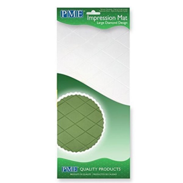 Tappetino Diamanti grandi per impronta dimensioni 30x15 cm