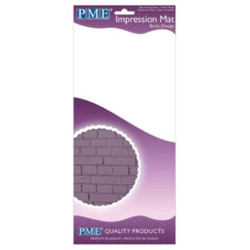 Tappetino Mattoni per impronta dimensioni 30x15 cm