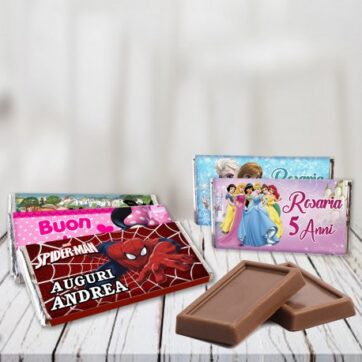 Tavoletta di cioccolato personalizzate per i tuoi eventi da 100gr