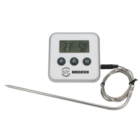 Termometro Professionale Digitale Da Forno Con Sonda E Timer