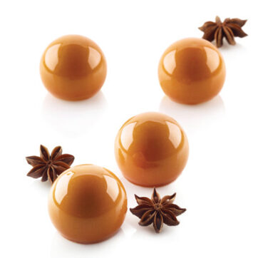 Stampo in silicone Truffles - Tartufi con 15 cavità da Ø 42 h 36 mm