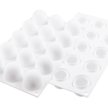 Stampo in silicone Truffles - Tartufi con 15 cavità da Ø 42 h 36 mm