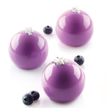 Stampo in silicone Truffles - Tartufi con 8 cavità da Ø 52 h 45 mm